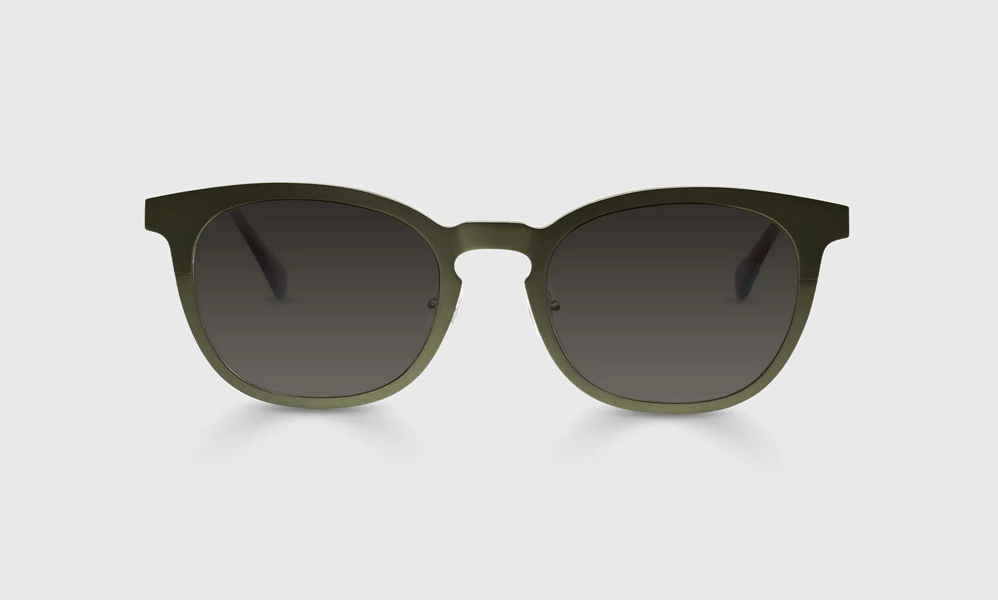 Alloy Ally Color 17 - Satin Matte Olive Metal Front and Temples - Image 2