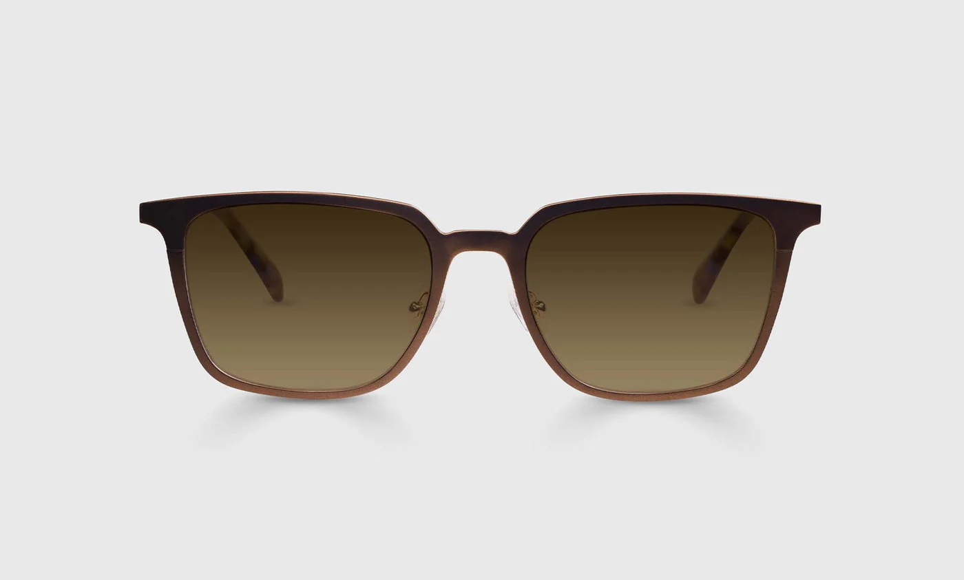 Full Metal Color 87 - Satin Matte Copper Front and Temples