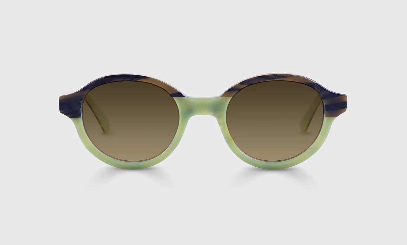 Well-Rounded Color 17 - Brown Butter and Sage-Layered Front and Temples