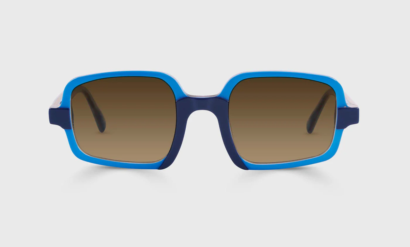 Look-See Color 10 - Cornflower Blue Front and Temples with a Navy Bridge