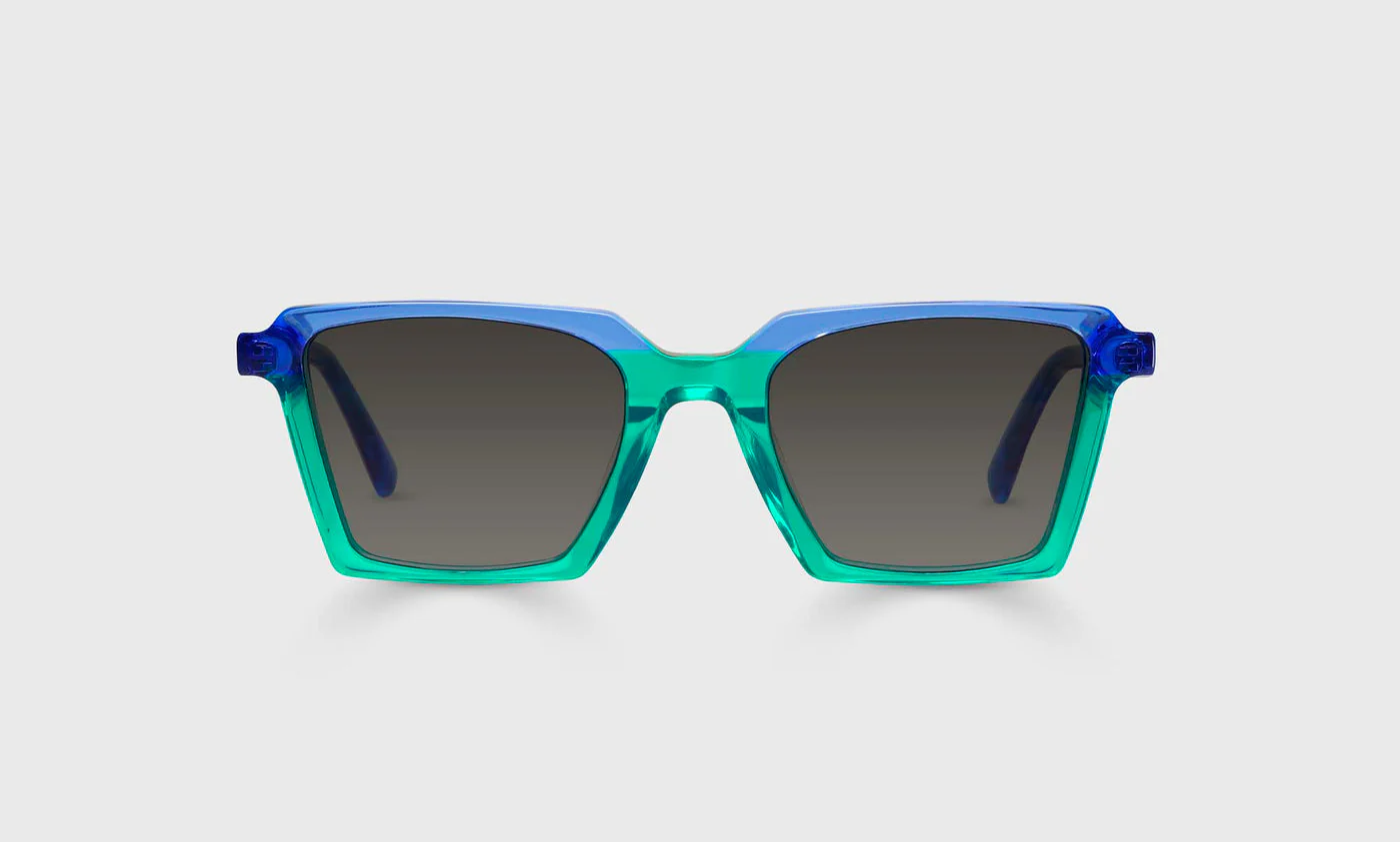See Straight Color 17 - Indigo and Teal Crystal