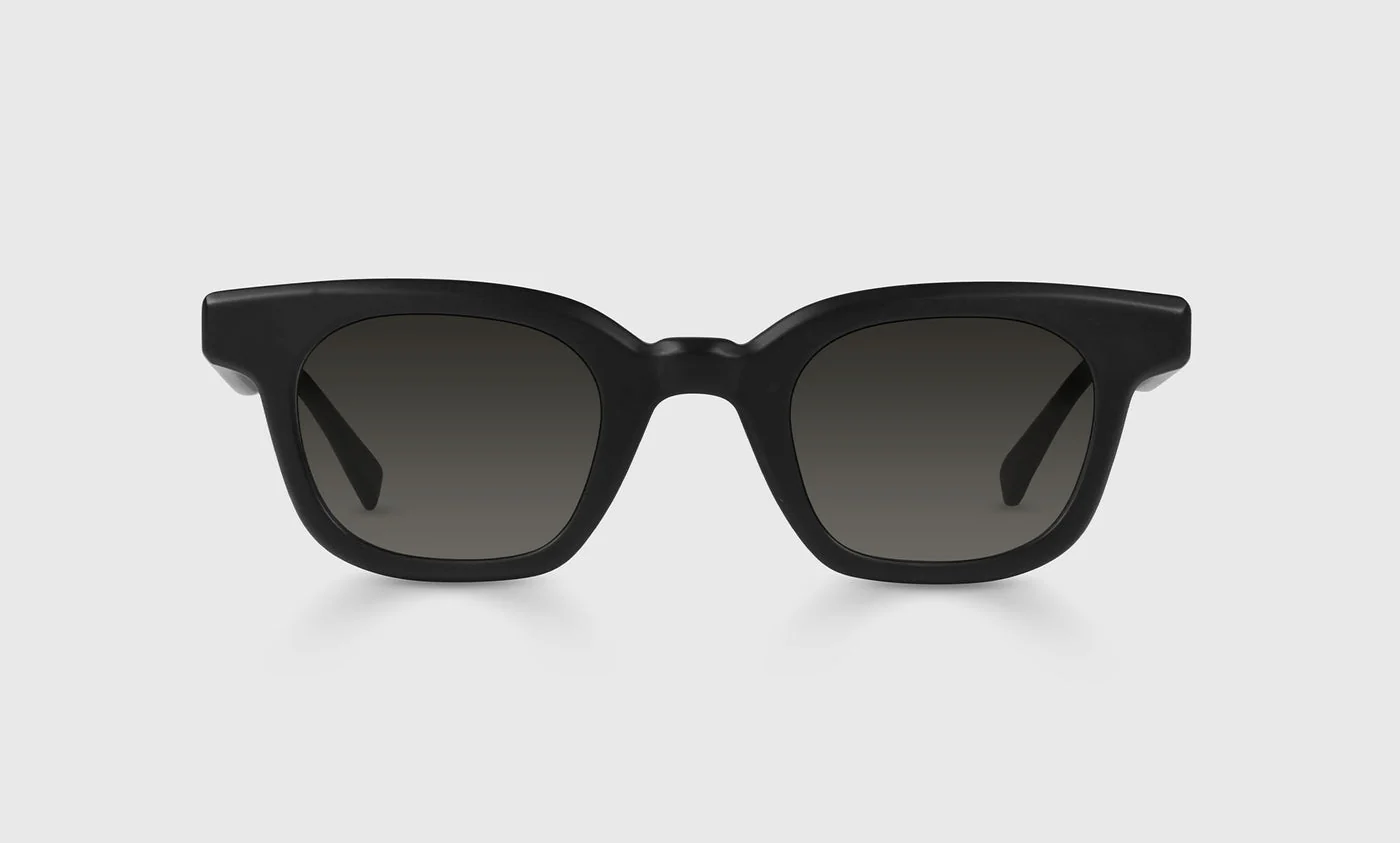 Source Material Color 00 - Matte Black Front and Temples