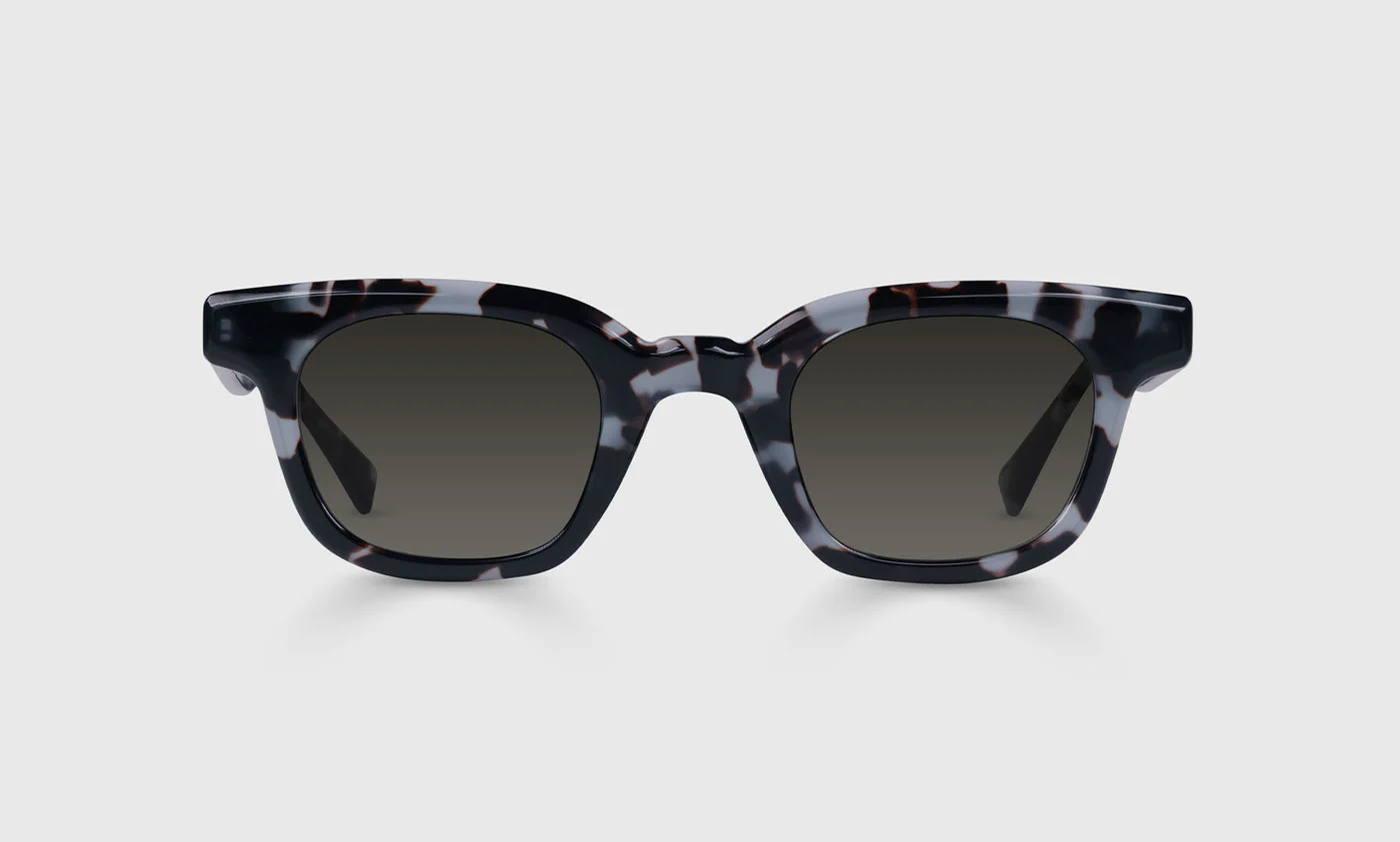 Source Material Color 13 - Icy Blue Tortoise Front and Temples