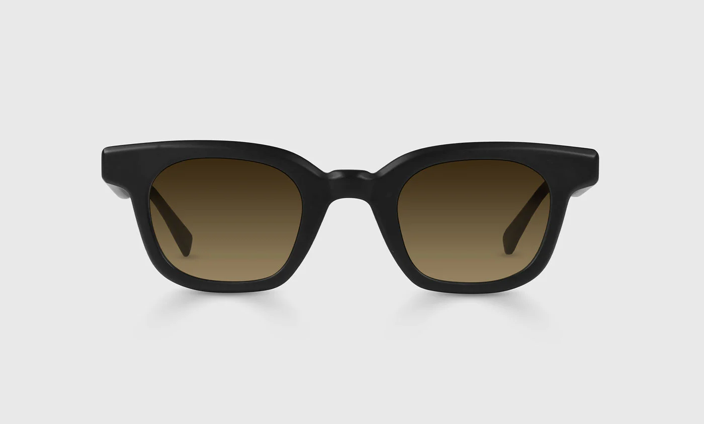 Source Material Color 00 - Matte Black Front and Temples