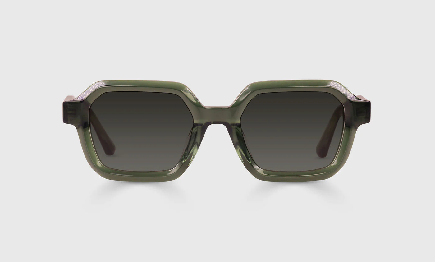 Eye-Con Color 17 - Olive Green Crystal Front and Temples - Image 2