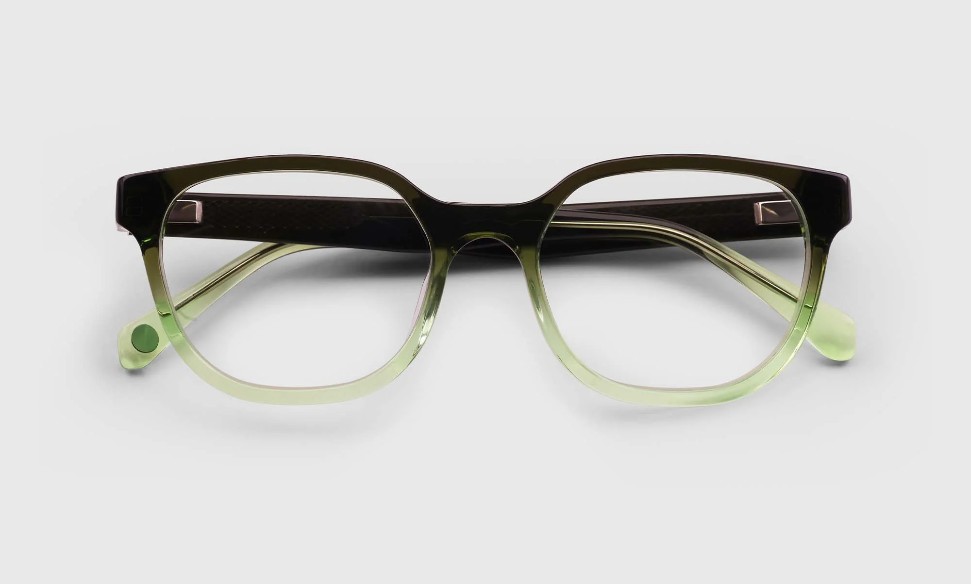 Miss Perception Color 17 - Juniper to Mint Green Crystal Fade Front and Temples - Image 2