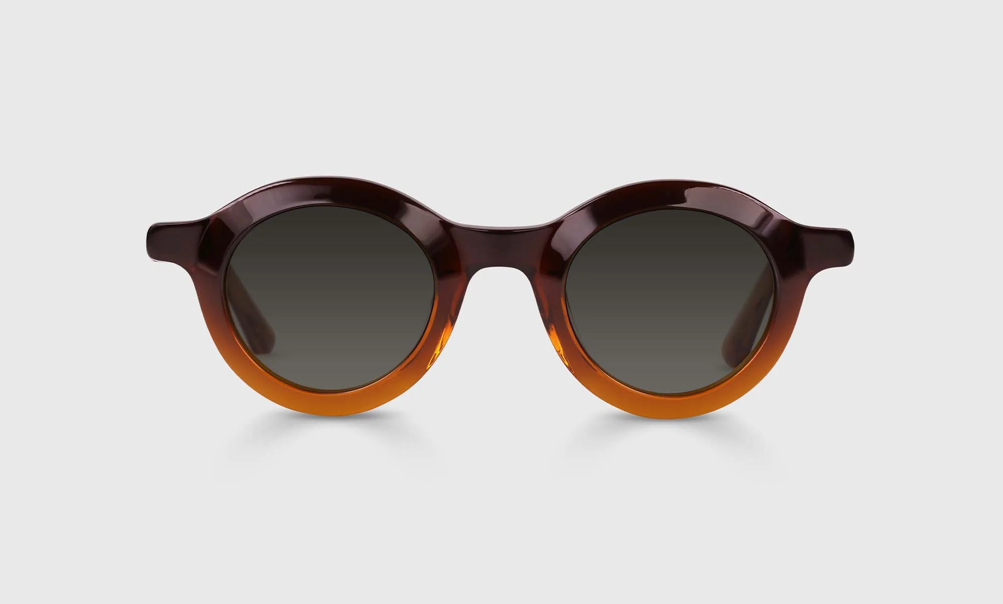 Ubermensch Color 05 - Brown to Amber Fade Crystal Front and Temples - Image 2