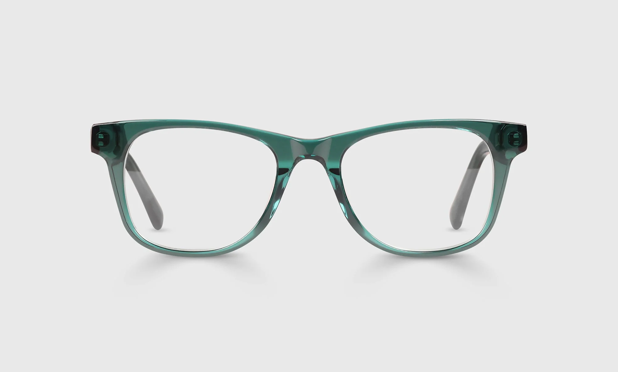 The Director Color 59 - Teal Crystal Front and Temples