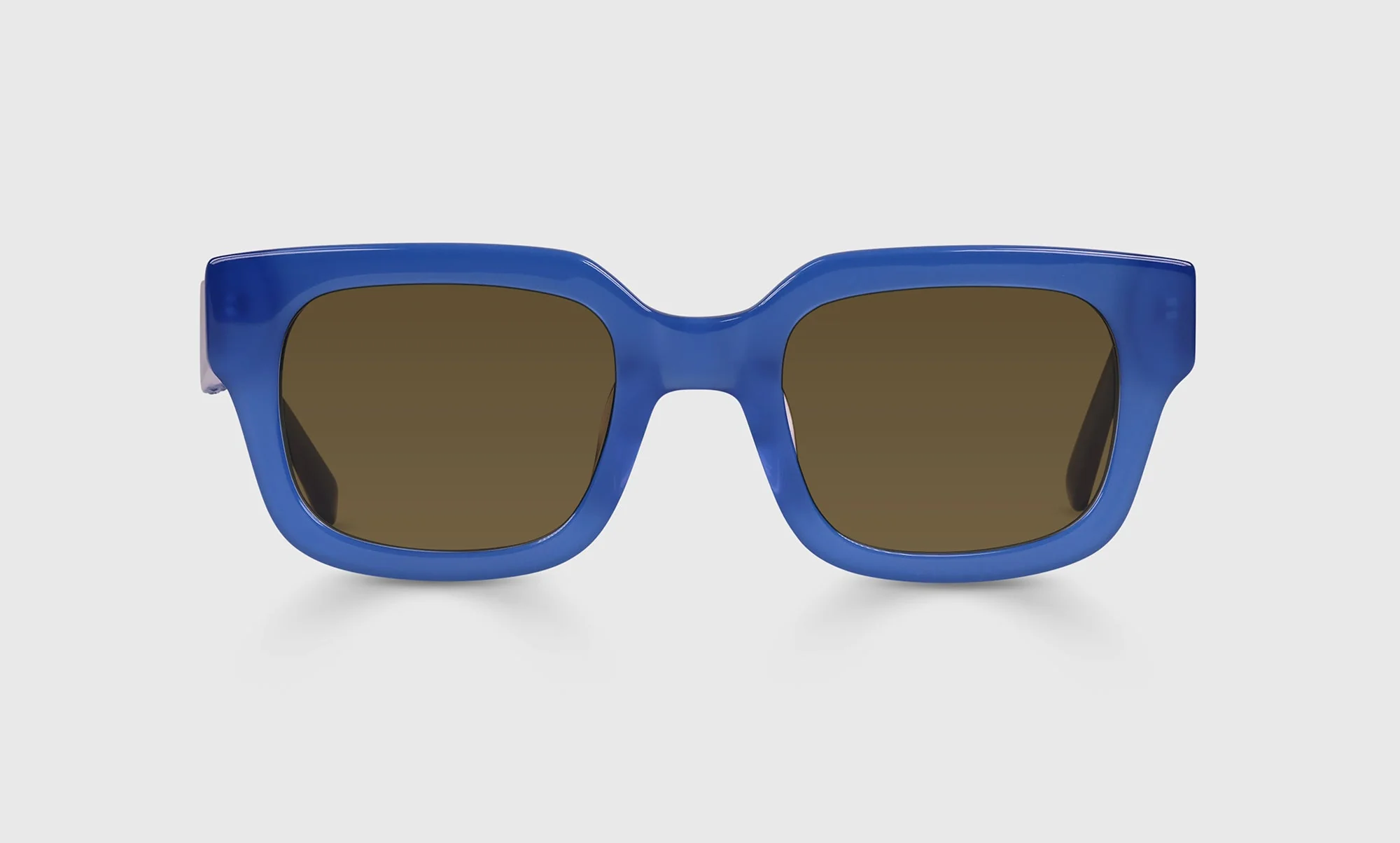 Square Off Color 10 - Sapphire Blue Front and Temples