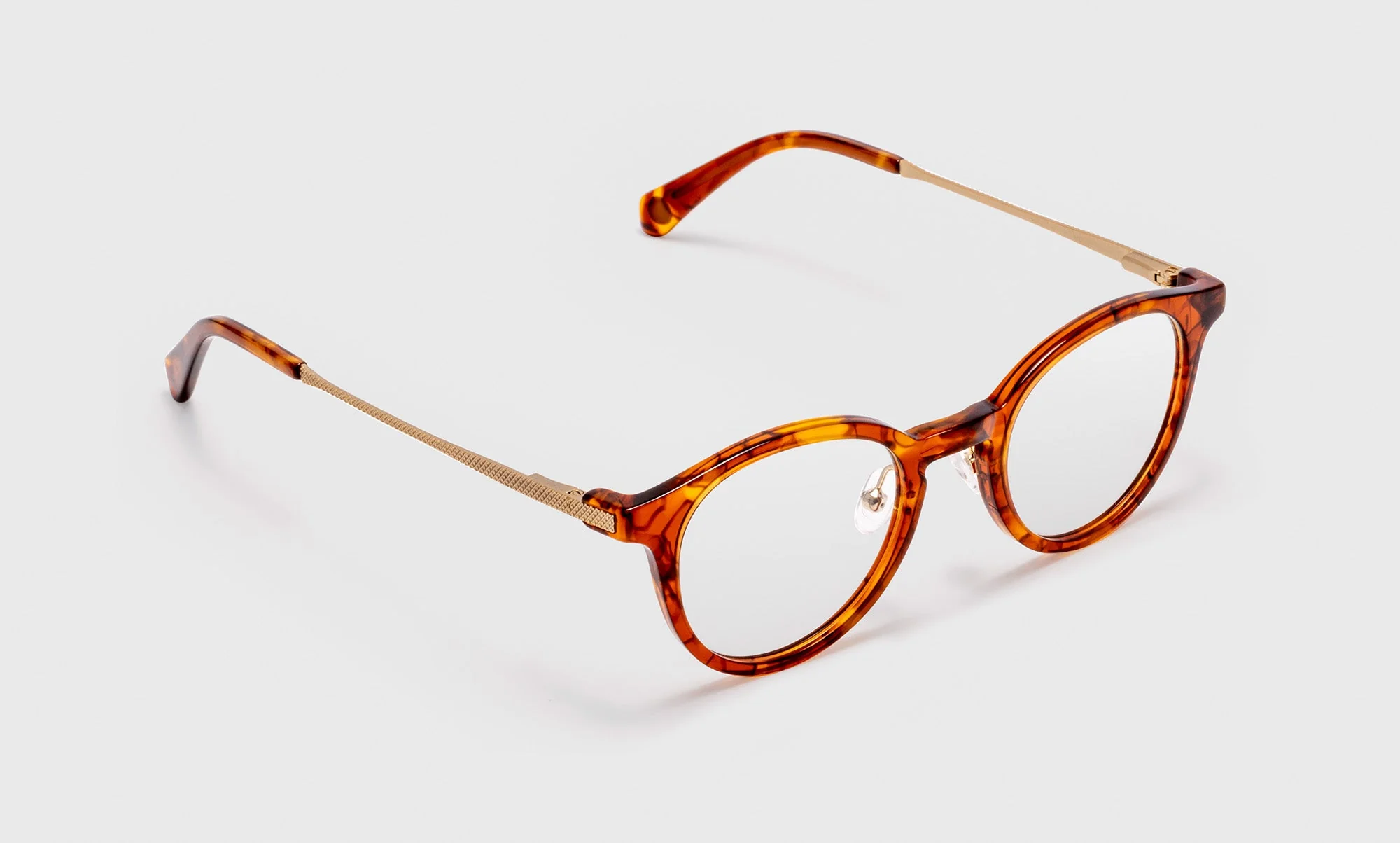 Golden Age Color 77 - Orange Agate Front with Gold Temples - Image 3