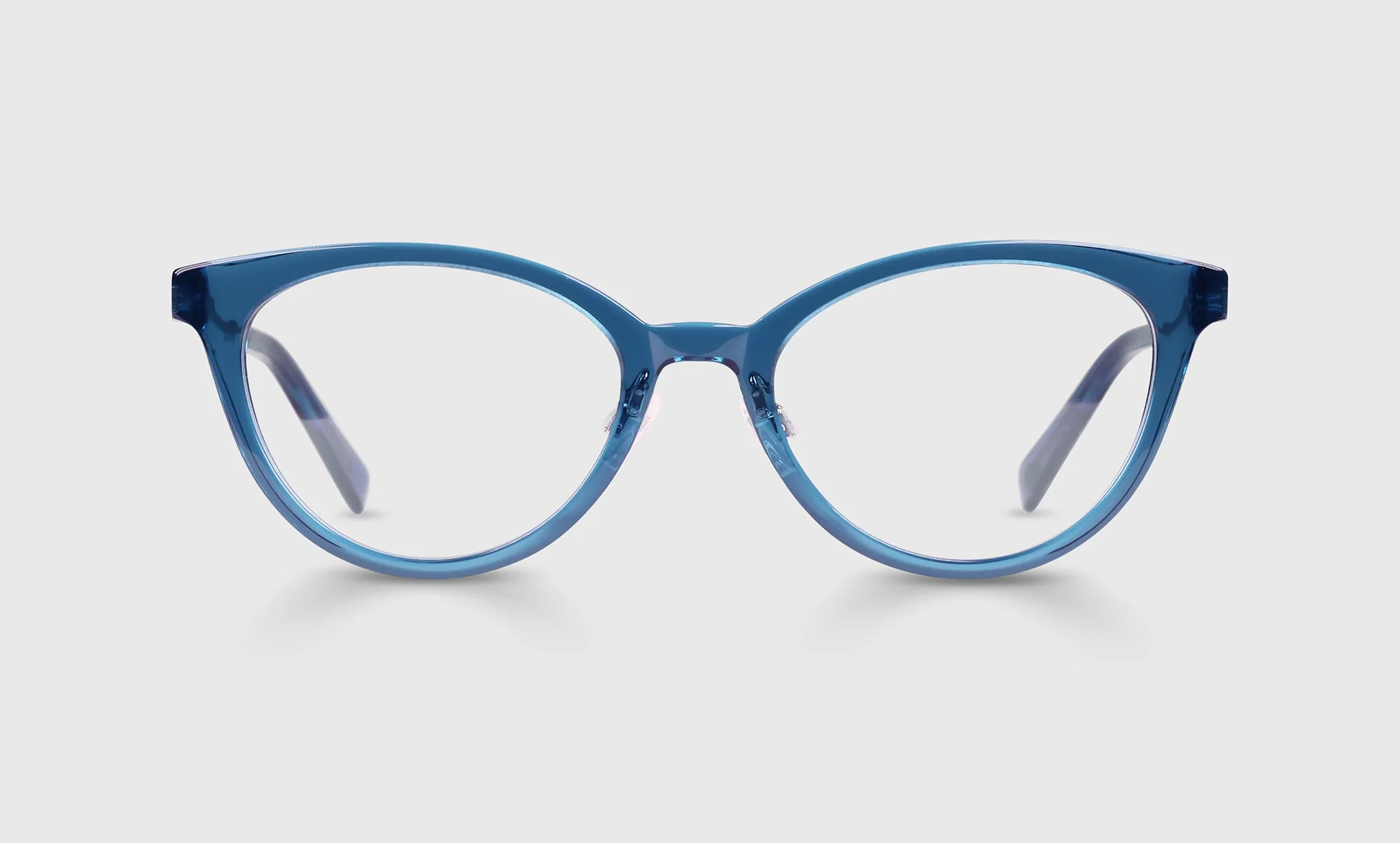Statuette Color 10 - Lake Blue Crystal Front and Silver Temples