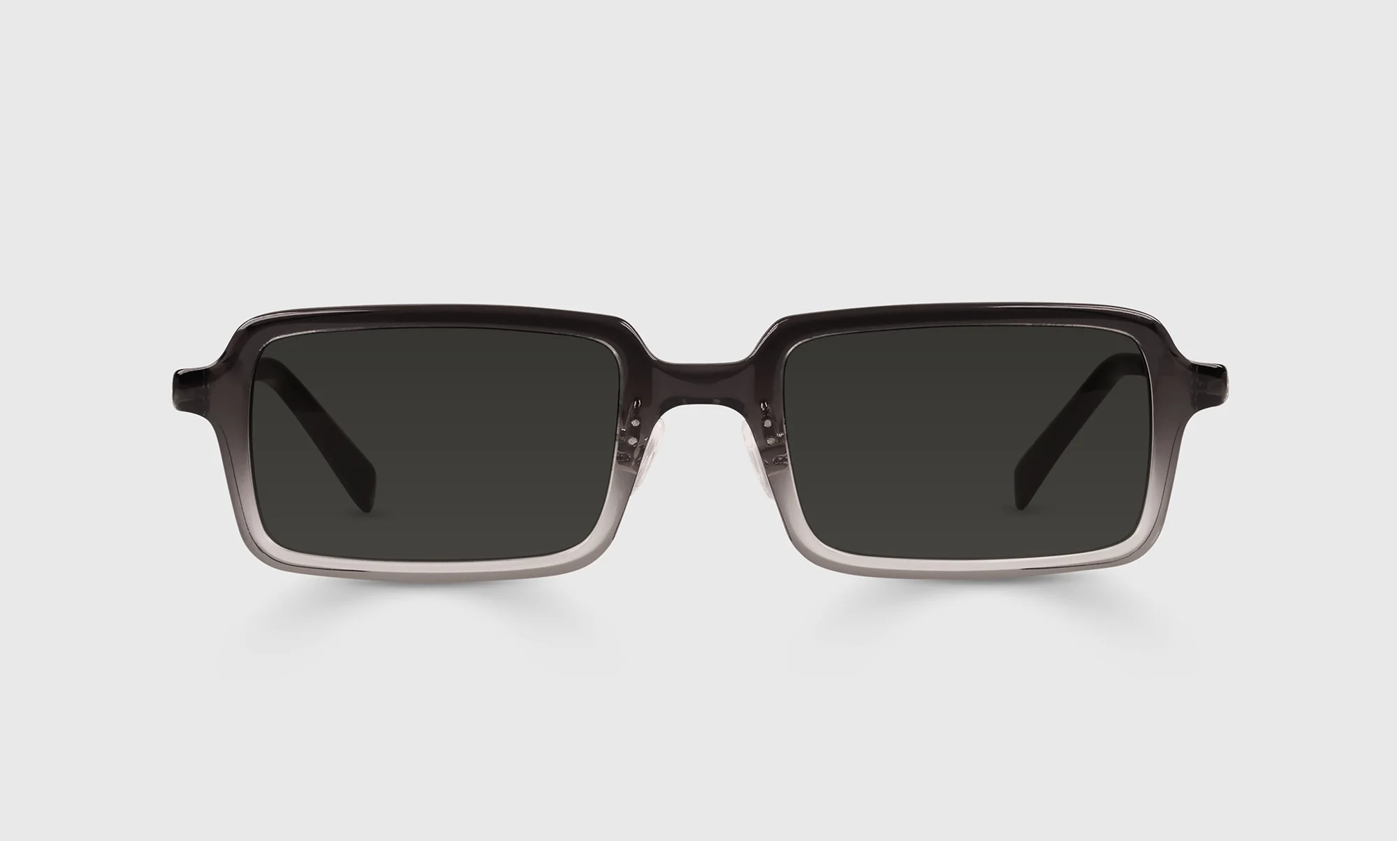 Mogul Color 88 - Black to Grey Fade Front and Silver Temples - Image 2