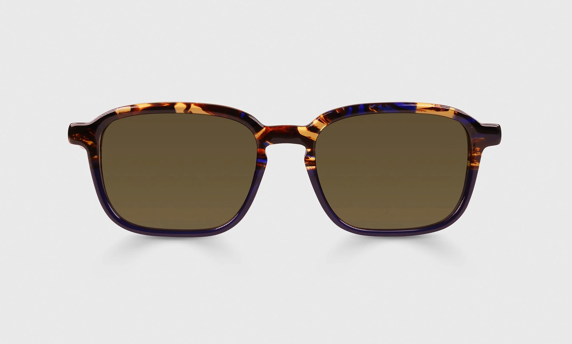Well Done Color 50 - Tortoise and Navy Front and Temples