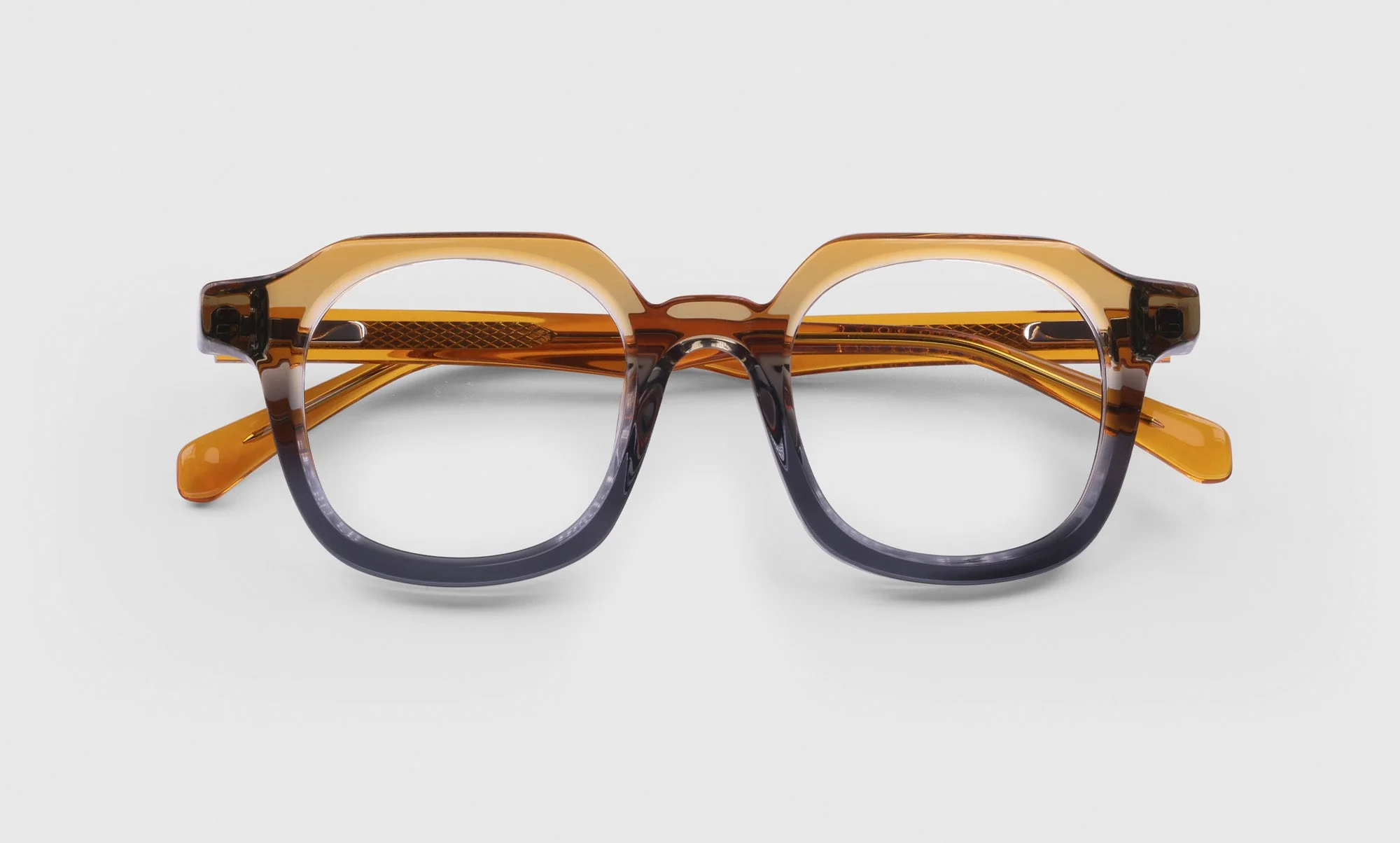 Hero Complex Color 05 - Amber to Onyx Fade Front and Amber Temples - Image 2