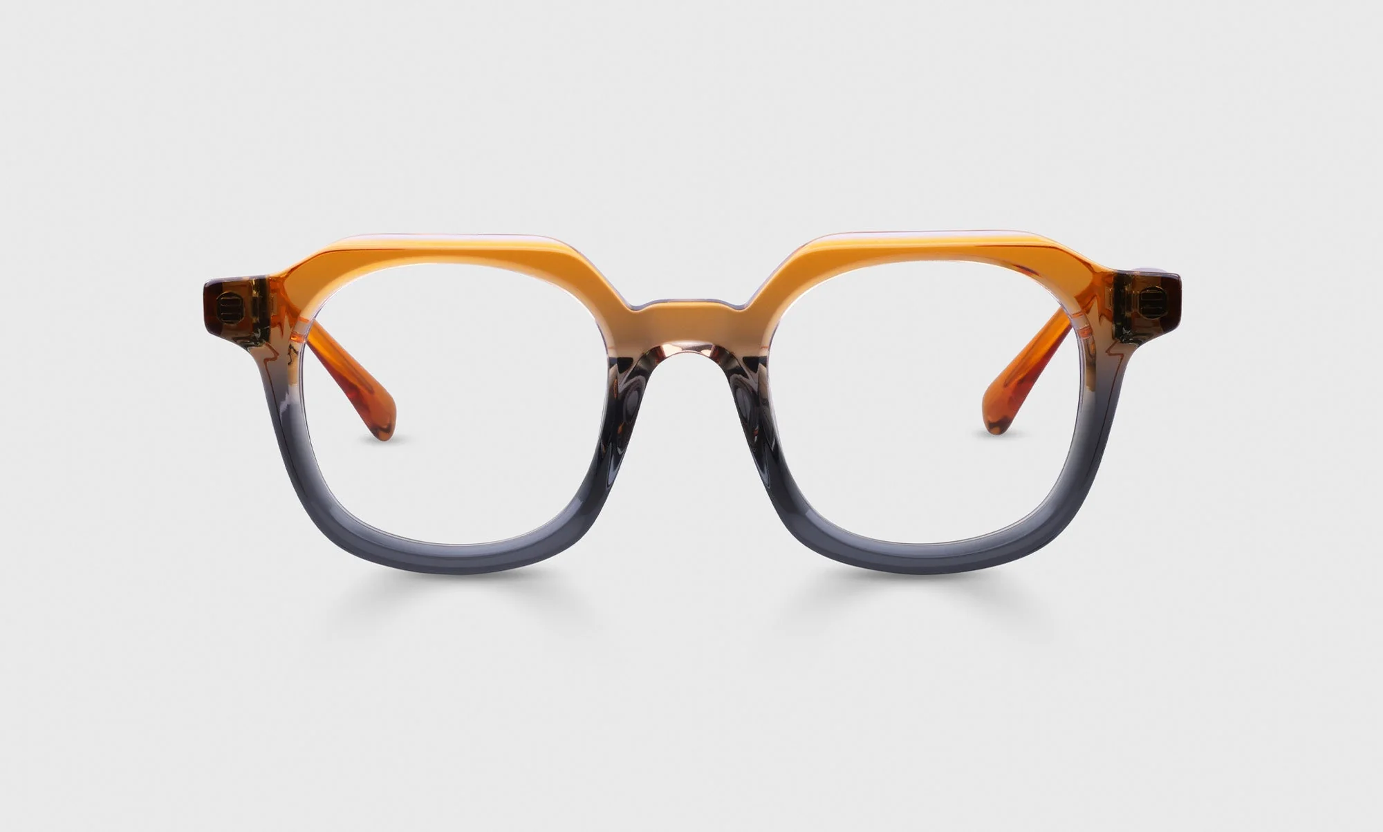 Hero Complex Color 05 - Amber to Onyx Fade Front and Amber Temples