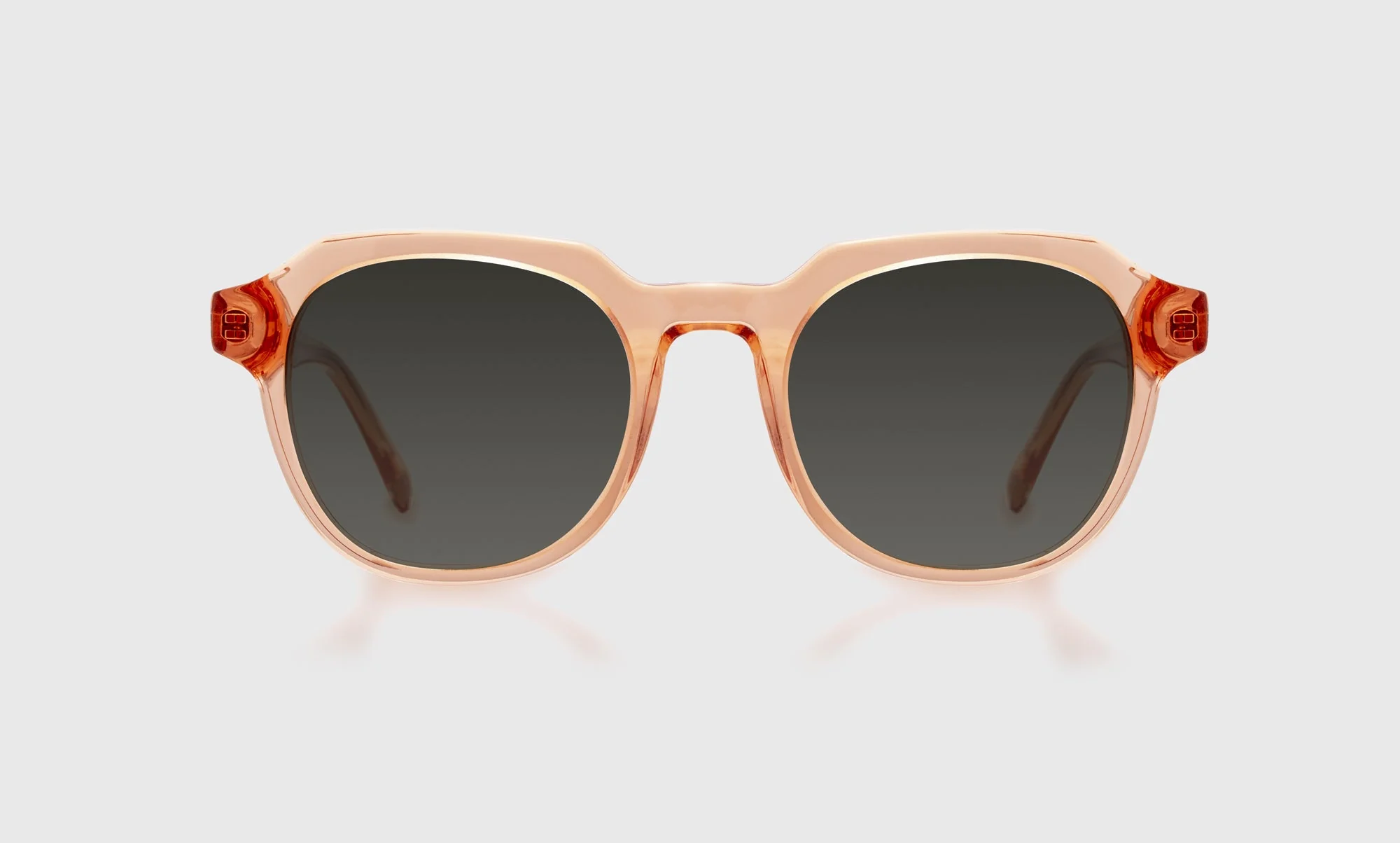 Polite Society Color 76 - Apricot Crystal Front and Temples - Image 2