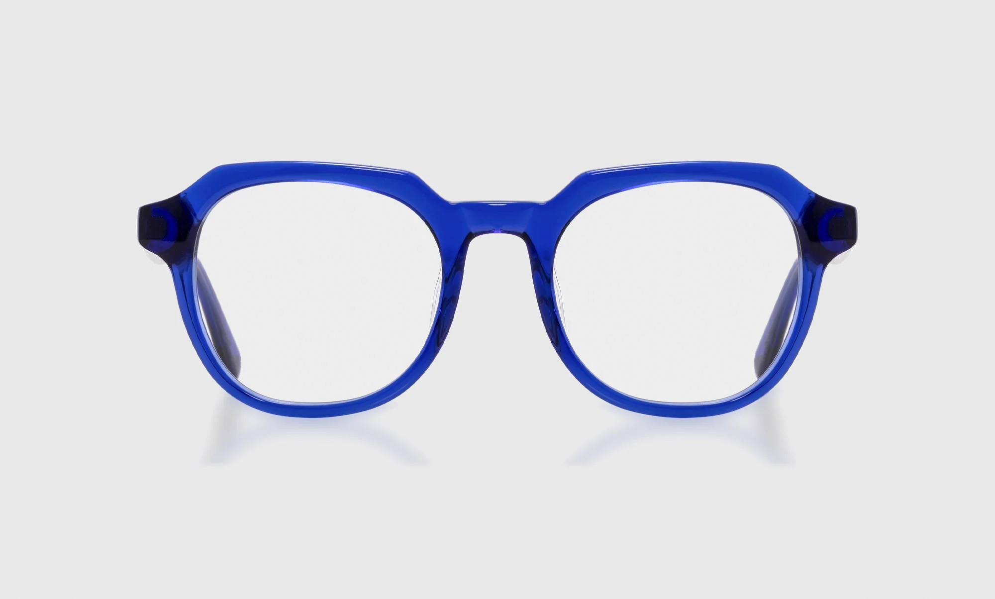 Polite Society Color 10 - Cobalt Crystal Front and Temples